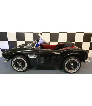 COCHE ELÉCTRICO INFANTIL 12V BMW507 CLÁSICO, CON MANDO A DISTANCIA, NEGRO - KI4507BLACK